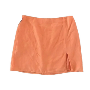 Aritzia Sunday Best Tatiana Mini Skirt Orange 4